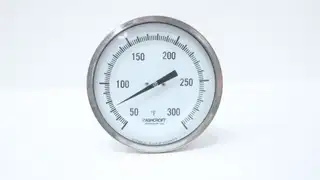 ASHCROFT 50 EI 60 E 090 50/300F BIMETAL THERMOMETER 5IN 9IN 50-300F 1/2IN NPT