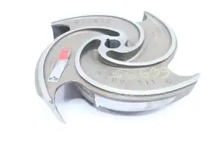 WORTHINGTON 4 FRBH 141 STAINLESS 4-VANE PUMP IMPELLER 14-1/4IN