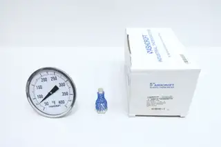 ASHCROFT 50 EL 60 E 025 50/400F BIMETAL THERMOMETER 5IN 50-400F 1/2IN NPT