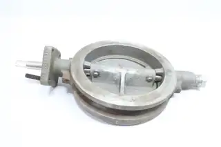JAMESBURY 748-0028-36 STAINLESS WAFER BUTTERFLY VALVE 8IN
