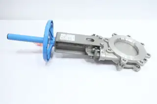 ORBINOX 20-3636-MI MANUAL STAINLESS LUGGED KNIFE GATE VALVE 6IN