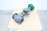 FISHER 657-8-U SIZE 40 PNEUMATIC STEEL FLANGED CONTROL VALVE 4IN 300 thumbnail 1