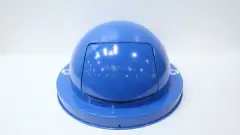 GLOBAL INDUSTRIAL 261843BK DOME TOP LID STEEL BLUE