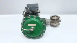 FISHER V150 DVC6020 1052 PNEUMATIC STAINLESS FLANGED CONTROL VALVE 1-1/2IN 150