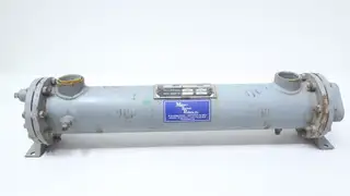 BASCO 1501-04-024-005 TYPE 500 SIZE 04024 SHELL AND TUBE HEAT EXCHANGER