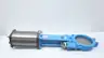 ORBINOX 10-2134M PNEUMATIC STAINLESS LUGGED KNIFE GATE VALVE 10IN thumbnail 3