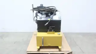 ENERPAC PEM8418D TWO SPEED ELECTRIC HYDRAULIC PUMP 10,000PSI 575V-AC 12.5HP