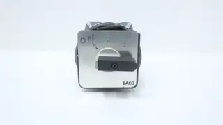 BACO HC03GQ7 P40 ROTARY CAM SWITCH 600V-AC