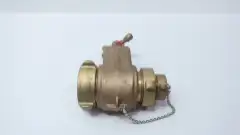 AKRON STYLE 285 BRONZE INTAKE VALVE 2-1/2 NPT