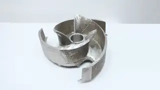 BABCOCK WILCOX 10X6 STAINLESS 3-VANE PUMP IMPELLER 16IN