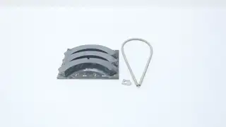 ROC CARBON T00081BD10A TURBINE PACKING RING ASSEMBLY 4.877IN