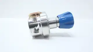 GO REGULATOR PR7-1I41I8R111 PRESSURE REGULATOR VALVE 1/4IN NPT 0-150PSI 1000PSI