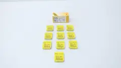 BOX OF 50 COOPER BUSSMANN GMC-1-R CARTRIDGE FUSE 1A 250V-AC