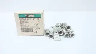 BOX OF 10 PANDUIT LCAF1/0-38-X LUG
