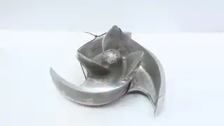 ALLIS CHALMERS PWO A2 STAINLESS 3-VANE PUMP IMPELLER