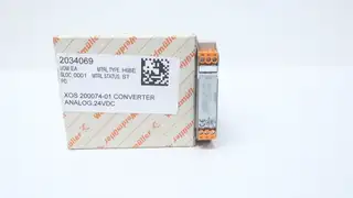 WEIDMULLER 8543720000 WAS5 0LP SIGNAL CONVERTER AND ISOLATER 0-5/10V-DC