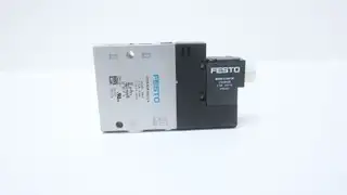 FESTO CPE18-M1H-3GLS-1/4 SOLENOID VALVE 0.9-10BAR 1/4IN NPT 24V-DC