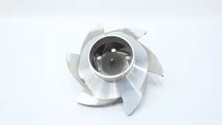 DURCO MARK III GROUP 2 8-1/2IN STAINLESS 6-VANE PUMP IMPELLER