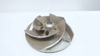 AHLSTROM APT44-8 IRON 5-VANE IMPELLER 16-1/4IN