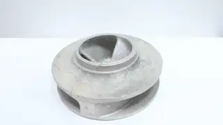 ALLIS CHALMERS 58-933-998-50 STAINLESS 3-VANE IMPELLER 17IN 8X6-17