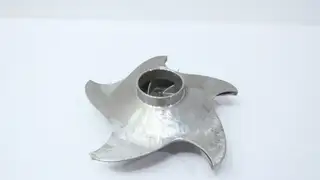 DURCO MARK III GROUP 2 STAINLESS CD4 5-VANE IMPELLER 12IN