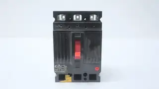 GENERAL ELECTRIC GE THED136040 MOLDED CASE CIRCUIT BREAKER 600V-AC 3P 40A