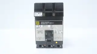 SQUARE D FC34070 I-LINE MOLDED CASE CIRCUIT BREAKER 480V-AC 3P 70A