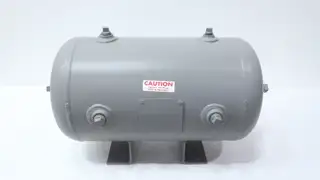 MANCHESTER TANK 302506.1 HORIZONTAL AIR RECEIVER TANK 200PSI 9.8GAL