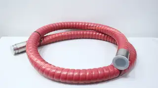 CONTINENTAL 44008 EXTREMEFLEX BEVERAGE EZ-CLEAN HOSE 2-1/2IN TRI-CLAMP 13FT