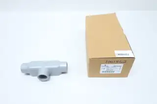 BOX OF 5 APPLETON APP T100-A T ALUMINUM CONDUIT BODY 1IN NPT