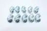 SET OF 10 APPLETON ST-9075 3/4IN MALL IRON ST CONNECTOR thumbnail 6