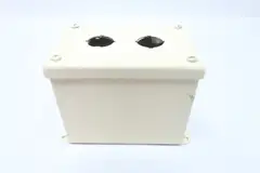 HOFFMAN E2PBX STEEL PUSHBUTTON ENCLOSURE 4IN X 6IN X 4-3/4IN