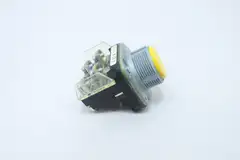 ALLEN BRADLEY 800T-A9A 30MM MOMENTARY FLUSH HEAD YELLOW PUSHBUTTON