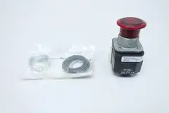 ALLEN BRADLEY 800T-FXTP16RA1 ILLUMINATED TWIST-RELEASE PUSH-PULL BUTTON 120V-AC
