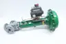 FISHER YS 667 SIZE 34 DXP-L21GNEB STEEL FLANGED CONTROL VALVE 1IN 300 thumbnail 1