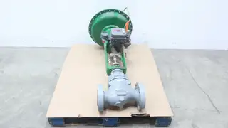 FISHER HPS 657 SIZE 70 DVC6200HW2 PNEUMATIC STEEL FLANGED CONTROL VALVE 2IN 1500