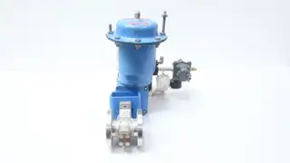NELES AUTOMATION R21CF01ASJT2/01 QP1C NP729S/S1 STAINLESS PNEUMATIC FLANGED 1IN