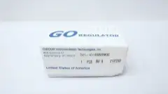 GO REGULATOR DV1-1C11BSMSMQ0 NEEDLE VALVE
