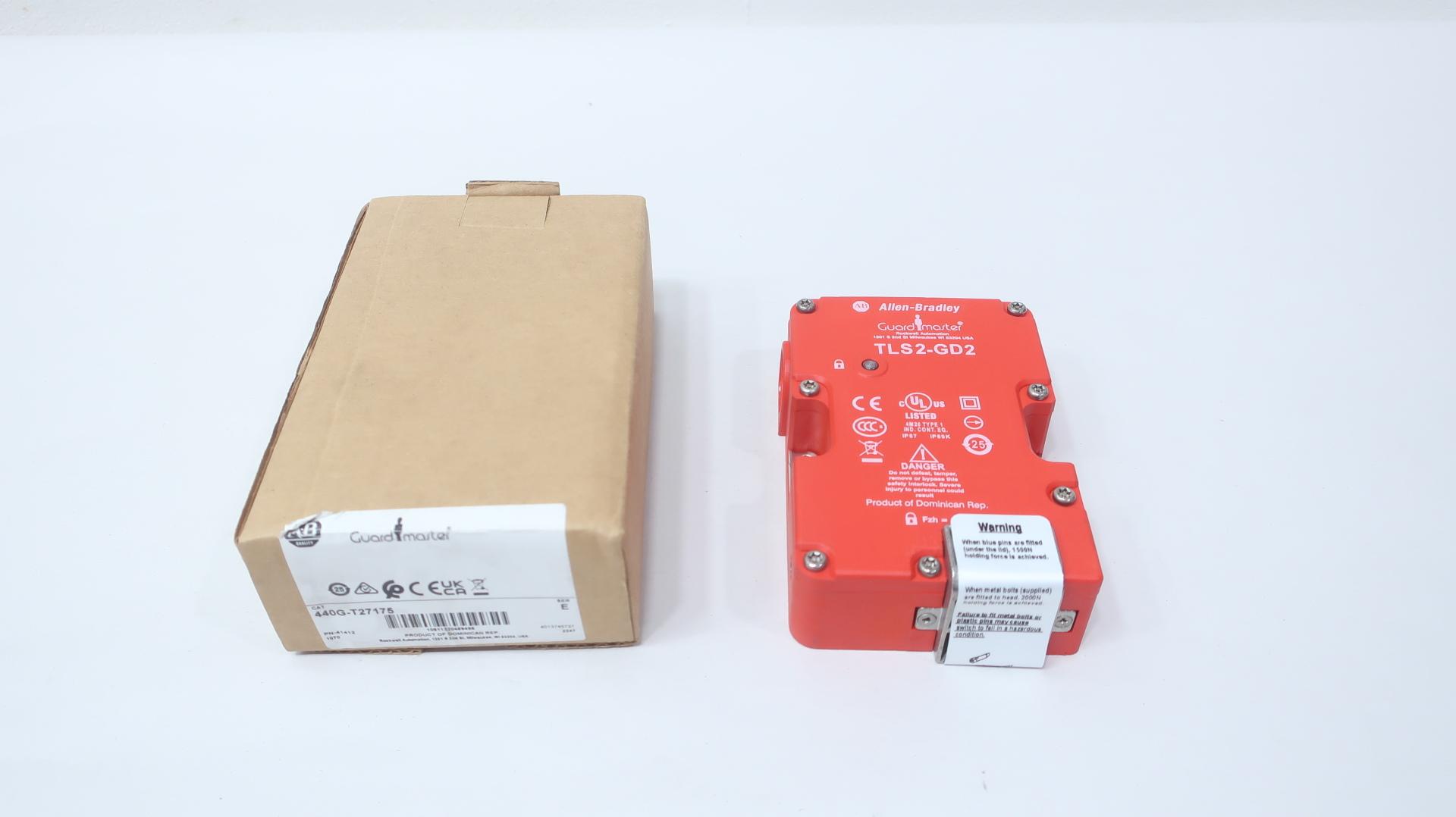 ALLEN BRADLEY 440G-T27175 TLS2-GD2 GUARDMASTER SAFETY INTERLOCKING