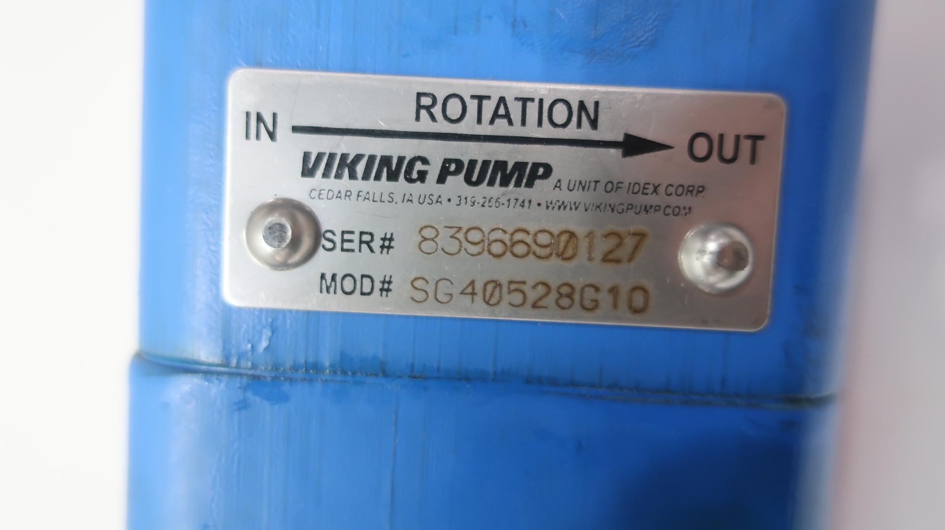 VIKING PUMP SG40528G10 SPUR GEAR PUMP 1/2IN 3/4IN NPT