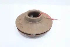 4-BLADE STEEL IMPELLER 8-1/2IN