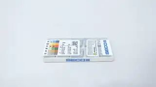 PACK OF 10 SECO CNMG120408-MF3 CARBIDE INSERT