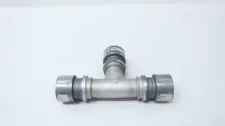 LOKRING SS40-TEE-P16 9061217 STAINLESS PIPE TEE 1IN NPT