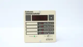 EDISON 4406-01801 OMNIGUARD TEMPERATURE MONITOR 115V-AC
