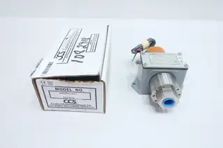 CCS 646GZE11-7011 PRESSURE SWITCH 125/250/480V-AC 5000PSI 1/2IN