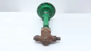 FISHER ED 657 SIZE 30 PNEUMATIC IRON CONTROL VALVE 1IN 250