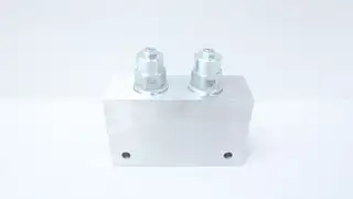 SUN HYDRAULICS YJM LINE-MOUNT HYDRAULIC VALVE MANIFOLD W/ CBGG LDN VALVES