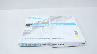 TSUBAKI 100RIV SINGLE ROLLER CHAIN 10FT