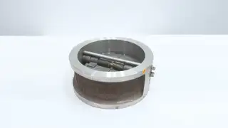 CRANE G15CPF-9 DUO-CHEK II STAINLESS WAFER CHECK VALVE 10IN 150