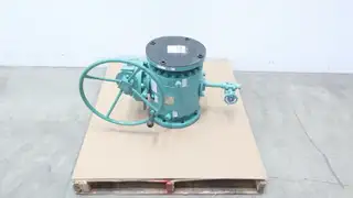 PBV FORUM C-5710-71-2536-GU-NG 507 MANUAL STEEL FLANGED BALL VALVE 8IN X 6IN 150